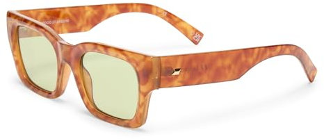 Le Specs SHMOOD AMBER HAZE - Sonnenbrille für Damen und Herren Rechteckige Rahmenform mit UV-Schutz LSP2452310