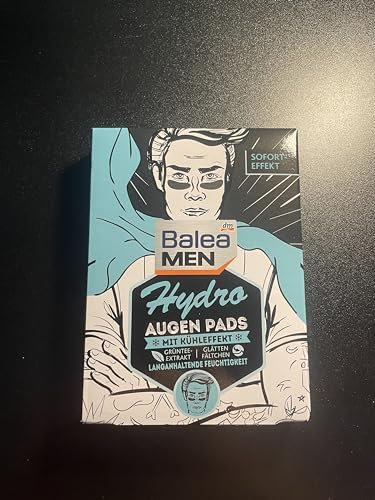 Balea MEN Augenpads Hydro (6 Paar), 12 St