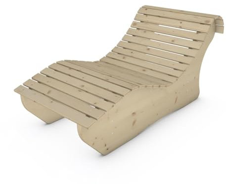 TUGA - Holztech Relaxliege Heiner Gartenliege 80cm Fichte