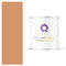 Q-COVER Latexfarbe Abwaschbar 2L (ca.14m2) Tee Farbton Innenfarbe Wandfarbe Deckenfarbe Klasse 2 Mattfarbe Für Allergiker Scheuerfest Geruchlos Frei Von Voc