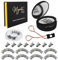 FIHODONE Magnetic Eyelashes Set,Magnetic Eyelashes with Applicator Reusable,Magnetic Lashes No Glue Needed without Eyeliner,False Eyelashes Magnetic Inclued Half Lashes Style,Easy to Wear (3 Types)
