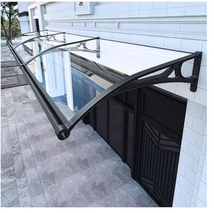 Tenda da finestra per esterni, per protezione da pioggia e sole, di grandi dimensioni, 120 cm x 330 cm