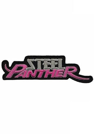 Steel Panther Glam Metal Band Aufnäher Besticktes Patch zum Aufbügeln Applique