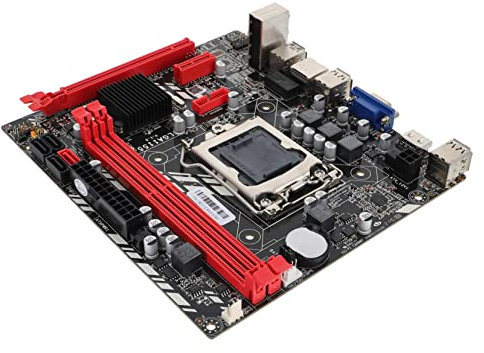 OSALADI Computer Motherboard Lga Desktop Mainboard Matx Ram Usb Stable Easy to Install