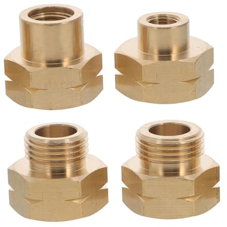 SOIMISS 4stücke Teiliger Outdoor-fülladapter Für Gasflaschen Verschleißfester Gastank-Adapter Anschluss Kompatibel Mit Europäischen Gasflaschen Für Camping Und