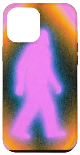Retro Bigfoot Aura Psychedelic Rainbow Squatch Cryptozoology Case for iPhone 12 Pro Max