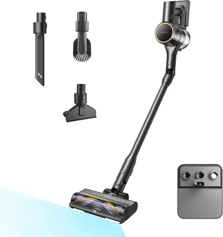 dreame R20 Pro Cordless Stick Vacuum, 90° Bendable, 26,000Pa Suction | 90° Bendable, TangleCut, CelesTect Illumination, Smart Sensing, LED Display, Multi-Surface Cleaning, Up to 90min Runtime