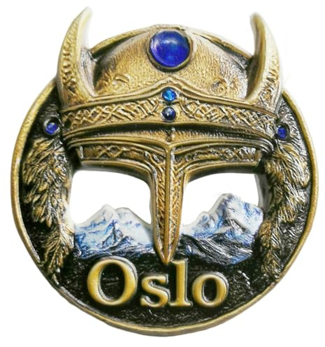Oslo Norwegen 3D-Kühlschrank-Magnet-Aufkleber, Touristen-Souvenir, Geschenke, Zuhause, Küche, Dekoration, Zubehör, niedlich