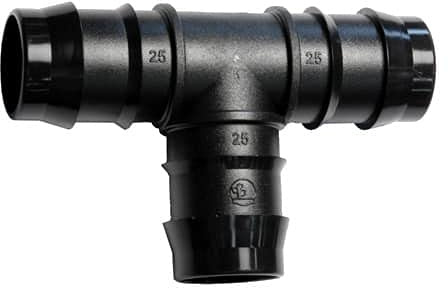 Antelco 25mm Double Barb Tee