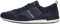 Tommy Hilfiger Herren Runner Sneaker Iconic Leather Suede Mix Runner Sportschuhe, Blau (Midnight), 40