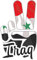INDIGOS UG Auto Aufkleber Iraq - Victory - Sieg - Autoaufkleber selbstklebend für Auto - Heckscheibe, Spoiler, Laptop, Sport - 25x20 cm