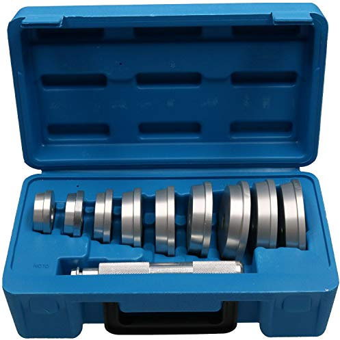 AB Tools Wheel Bearing Race and Seal Driver Set 40mm – 81mm 10pc Aluminium Kit