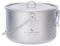 Boundless Voyage Outdoor 1300ml Titanium Pot with Lid Folding Bail Handle Camping Hiking Picnic Ultralight Portable Water Bottle Cup Mug Spork Set (1300 pot)