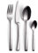 ECHTWERK Tafelbesteck Avelino, Silber Edition, 16-teilig, Essbesteck für bis zu 4 Personen, Edelstahl 18/10, hochglänzend, Hochwertiges Besteck Set, für Esstisch, Tischdeko für Hochzeiten & Festtafel