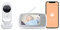 Motorola Nursery VM44 Connect Babyphone Wi-Fi con Videocamera, Baby Monitor con Schermo Video da 4.3, Applicazione Motorola Nursery, Visione Notturna, Ninna Nanne,Microfono,Monitoraggio Temperatura