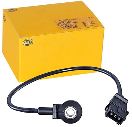 HELLA 6PG 013 114-401 knock sensor, 12 V, 3-pin, plug housing shape: