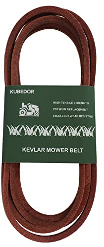 Tondeuse à gazon 1,27 cm x 300,5 cm Deck 106,7 cm Courroie Kevlar pour John Deere GX25628 Z335E Z335M Z345M Z345R