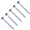 TERF® Lot de 10 vis tire-fond M10 x 30 mm à tête hexagonale M10 (10 mm) x 30 mm pour bois, maçonnerie, brique, béton, fixation murale, antenne parabolique, support TV, clôture, étagères, terrasse
