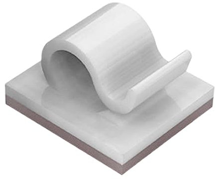 Clips de fil auto-adhésifs,Cable Management Clips - Câble multi-usage pour porte murale de bureau de chevet Câble USB Câble d'écouteurs pour voiture à domicile