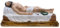 VILLAGE GIFT IMPORTERS Toter Retter Figur | Jesus nach dem Tod am Kreuz | Christus im Heiligen Grab Figur | 30,5 cm lang | katholische religiöse Skulptur für den Gebetsraum zu Hause | Liegt flach