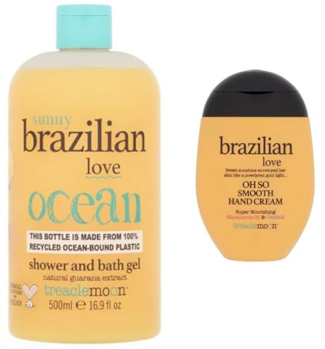 Brazilian Love Gift Set - Bath & Shower Gel 500ml, Hand Cream 75ml