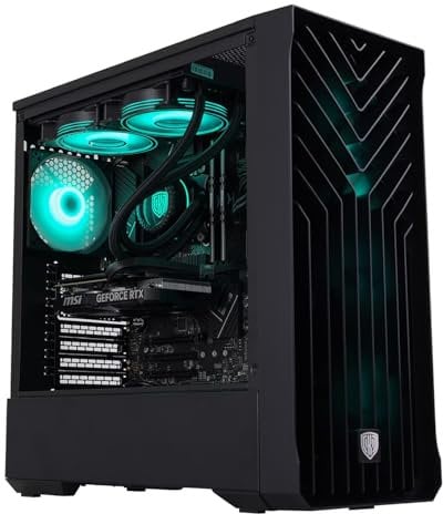 OcUK Gaming Graphite - High-Performance Pre-Built Gaming PC with Intel Core i7 12700KF and NVIDIA RTX 4060Ti