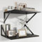 Black Floating Shelves for Wall, 16W x 12D Deep Wood Wall Shelves Set of 2, Wide Floating Bookshelf for Living Room, Kitchen, Office, Bedroom, Laundry Room Storage & Decoration with Metal Bracket