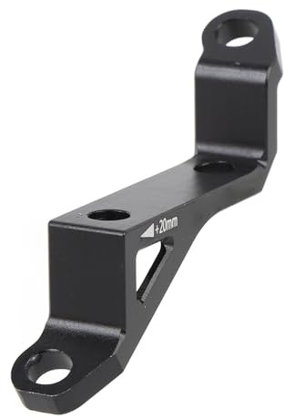 Tbest Scheibenbremsadapter, Flat Mount Post Mount Adapter mit 74 Mm auf 34 Mm Konvertierung für Mountainbike Rennrad Umbau, Aluminiumlegierung Leicht robust für präzise