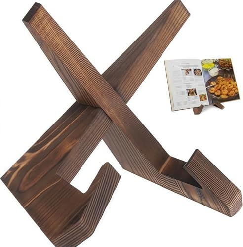LTSVBO Tellerständer zur Aufsteller, 16,6 CM Tellerhalter, Hölzern Teller Ständer, Rustikaler Deko, Aufsteller für Küche, Vitrine oder Ausstellung