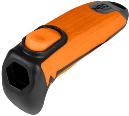 NEO TOOLS Kurzer Handgriff für NEO Click System - Ergonomischer Werkzeugstiel (150mm) mit PP-Aufnahme & TPR-Griff - Universeller Griff für Diverse Gartenwerkzeugköpfe