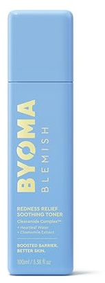 BYOMA Blemish Redness Relief Soothing Toner for Acne-Prone Skin (100ml) | Hydrating, Ultra-Lightweight Toner, Reduces Visible Redness, Soothes Dryness and Supports the Skin Barrier