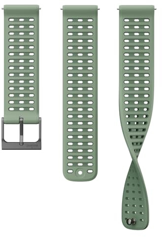 SUUNTO 22 ATH9 Armband aus Silikon S+M, Kompatibel mit Ocean, Vertical, Race, Race S, Run, 9 Peak Pro, 9 Peak und 5 Peak, Hergestellt für Sport (Outdoor)