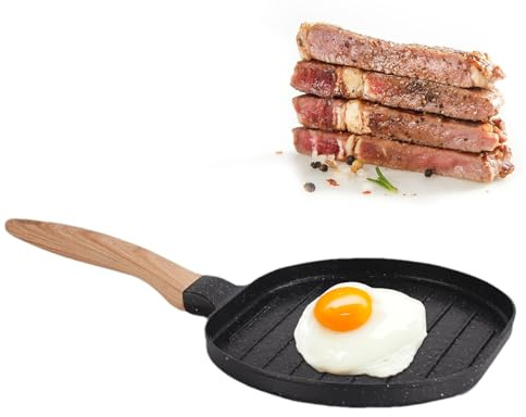 Générique Non-Stick Griddle Pan – Breakfast Egg Cookware, Multipurpose