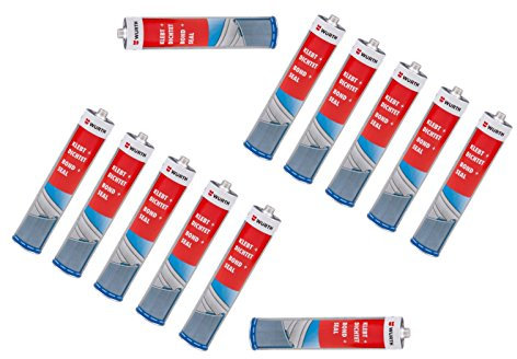 12 x 300 ml et de adhésive dichtstoff Beige sable Würth