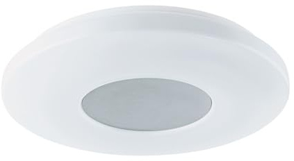 Eglo Deckenleuchte PEDROSO Ø 34cm in weiß, nickel-matt