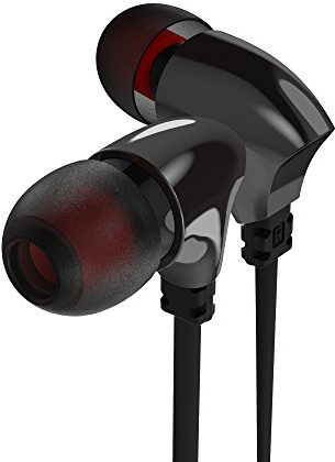 Energy Sistem Energy Earphones 5 Ceramic – In-Ear Headphones with Built-in Microphone, Playback Control, Cable with Flat Design – Ceramic Colour