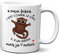 Tasse Mug Cadeau Frère Anniversaire - Mon Frère c'est Comme Le Café Il a Un Grain Mais Je l'Adore - Idée Originale