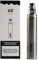 FOXFIVES Electronic Cigarette Enhanced GS EGO II 2200mAh E-Cigarette Battery with Micro USB Charger 510 E-Shisha E-Cigar Vaporizer Nicotine Free Empty Device (Silver)