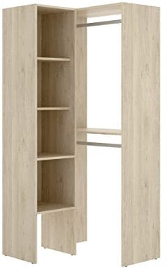 DEKIT GRUPO RIMOBEL SUIT - Armario vestidor rinconero - Natural - 186x80x89 cm
