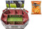 Generisch SNACKADIUM Fußball Snackstadion Fanartikel Bundesliga ür spannende Fußballabende/Snackstadion für echte Fußballfans (Vereinsfarbe Rot)