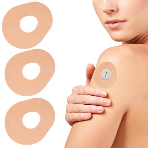 G7 Pflaster Wasserdicht, 20er Pack Hautfreundlich Sport Pflaster, Selbstklebend Sensor Patch, Flexibles CGM Pflaster, Atmungsaktiv Patches für Sensoren, CGM Sensor Patch für Schwimm & Bad