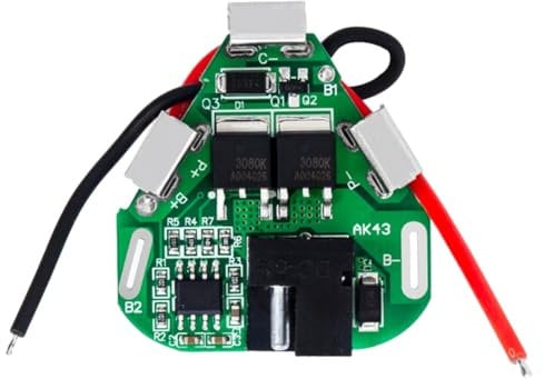 JDXFENG 3S 12.6V 6A BMS Li-ion Lithium Battery Protection Board Lithium-ion Battery Protector Plate 18650 Power Bank Balancer for Electric Drill