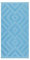 Maisonette Maris Strandtuch 100% Baumwolle Groß Pestemal - Reise für Hamamtuch - Strandhandtuch Für Damen und Herren (75x150 cm), Hellblau
