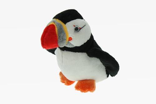 Cornelißen Kuscheltier Papageientaucher Puffin Alken Vogel H 15 cm schwarz 1017124