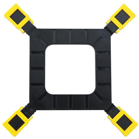 Bntyok Staffa CPU 1 PCS CPU dissipatore di calore base di montaggio, piastra posteriore supporto radiatore per Intel LGA 1150 1155 1156 1200 1366 1700