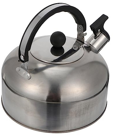 CONGARTENO pot bouilloire sifflante caffetieres bouilloire bouillie à gaz bouilloire de faible puissance toi café bouilloire electrique bouilloire qui siffle pichet à boisson Plastique Silver