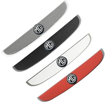 MNBHJGR 4 Pcs Car Door Protector Strip, for MG HS 2018-2023 2024 2025 Anti-Collision, Anti-Scratch Car Door Edge Guard Protectors,B Black