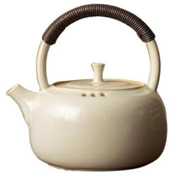 MANAFEEL Teiera Teiera Elettrica con Trave di Sollevamento for Bollitore Elettrico Moderno E Semplice in Ceramica, Set da tè for Uso Domestico Teiere