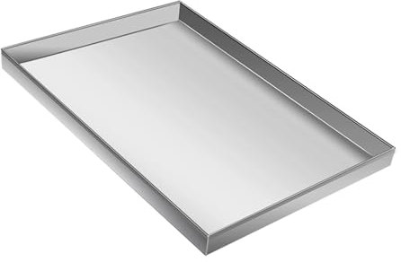 LYUCAYHQ Abtropfschale für Klimaanlagen, Auffangwanne aus Edelstahl für Innen- und Außengeräte, für Fensterklimaanlagen und Mini-Split-Geräte(120 * 60 * 4cm/47 * 24 * 2in)