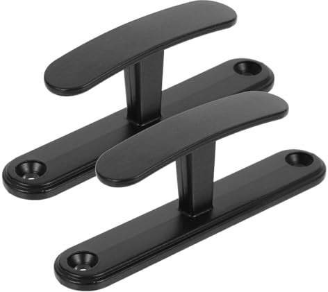 COHEALI 2 Pièces Crochets Pratiques Sans Perçage Crochets Muraux Durables pour Rideaux Chapeaux et Serviettes Fixation Simple et Charge Lourde Patères pour Maison et Salle de Bain